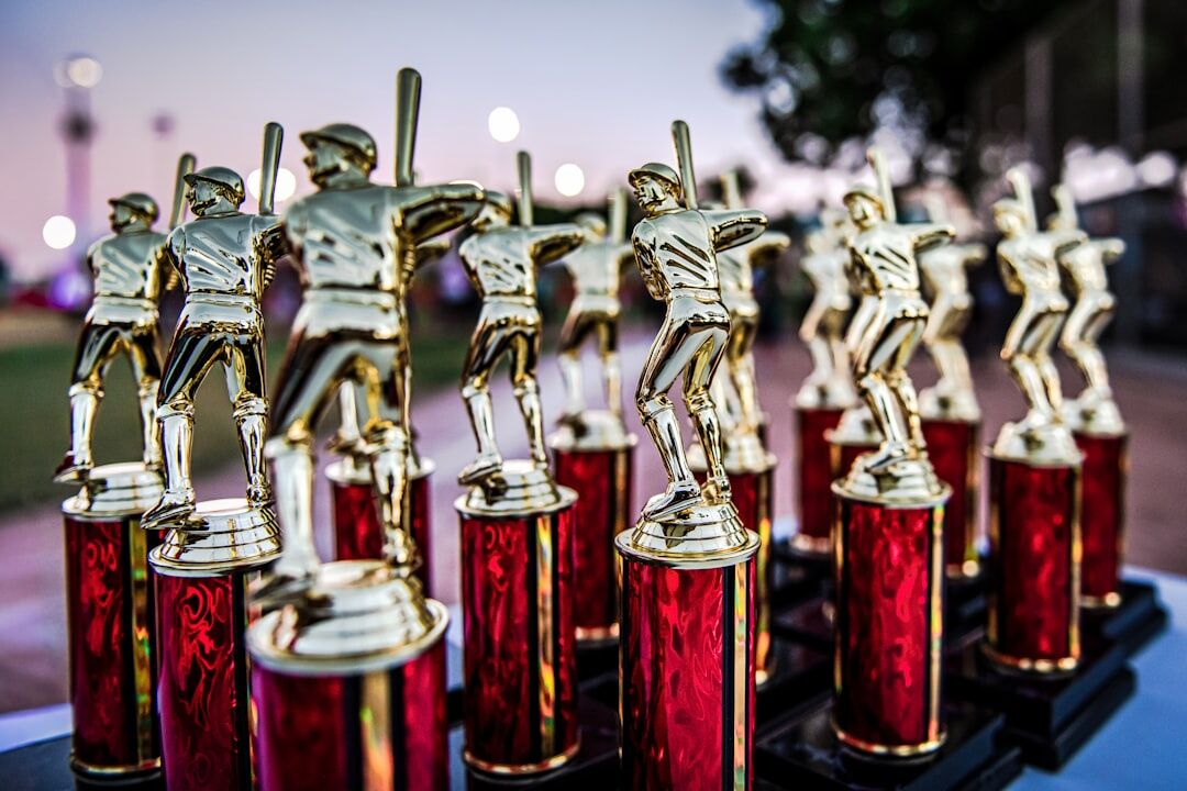 trophy close up