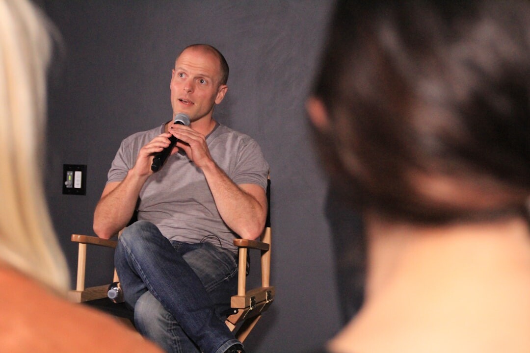 actor speaking in interview